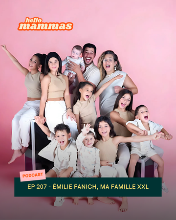 Emilie Fanich raconte sa maternité xxl et comment elle gère au quotidien neuf enfants