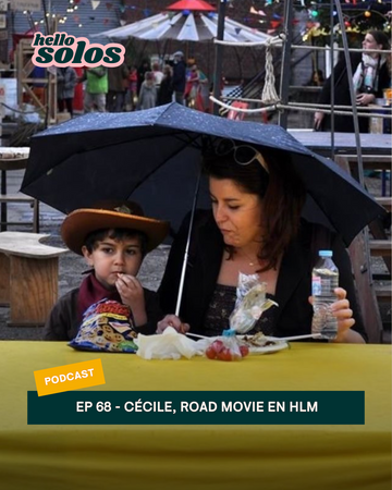 Dans cet épisode Cécile raconte sa séparation avec le père de son fils et comment sa nouvelle vie de maman solo lui a inspiré l'écriture de sa pièce de théâtre Road Movie en HLM