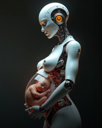 Robot enceinte en Chine — rumeur, technologie, et réflexion sur la maternité à l’ère de l’intelligence artificielle.