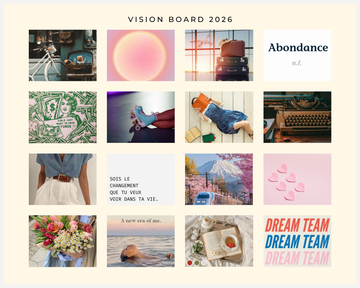 Créer un bon vision board pour réaliser vos rêves