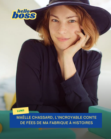 Interview de Maelle Chassard la fondatrice de Lunii dans le podcast HelloBoss
