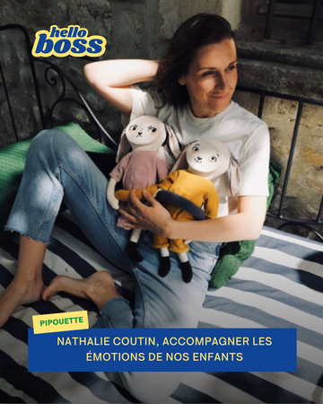 Podcast HelloBoss interview de Nathalie Coutin la fondatrice de Pipouette