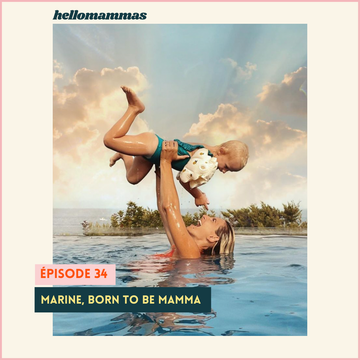 Interview podcast maternité HelloMammas dans lequel une maman raconte son amour pour la maternité