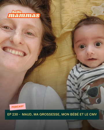 Une maman et son bébé contaminés par le CMV