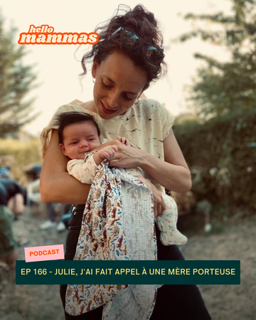 une maman avec son bébé né grâce à une mère porteuse