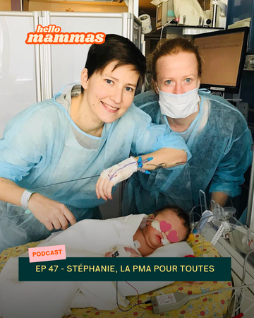 couple de mamans avec leur nouveau-né