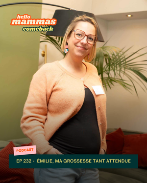 Femme enceinte après un long parcours de PMA