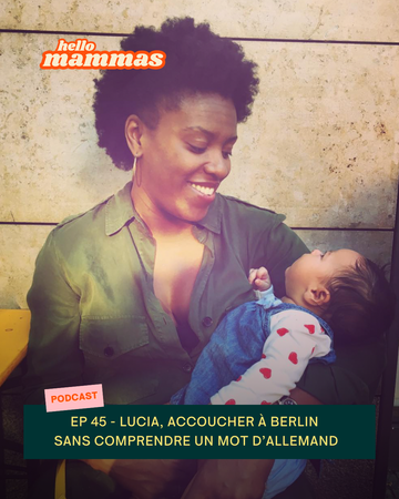 Interview podcast maternité HelloMammas dans lequel une maman raconte son accouchement à Berlin