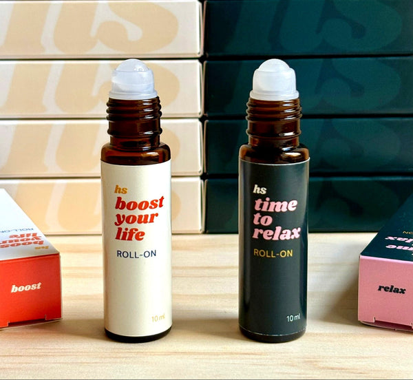 DUO DE ROLL-ONS · RELAX & BOOST